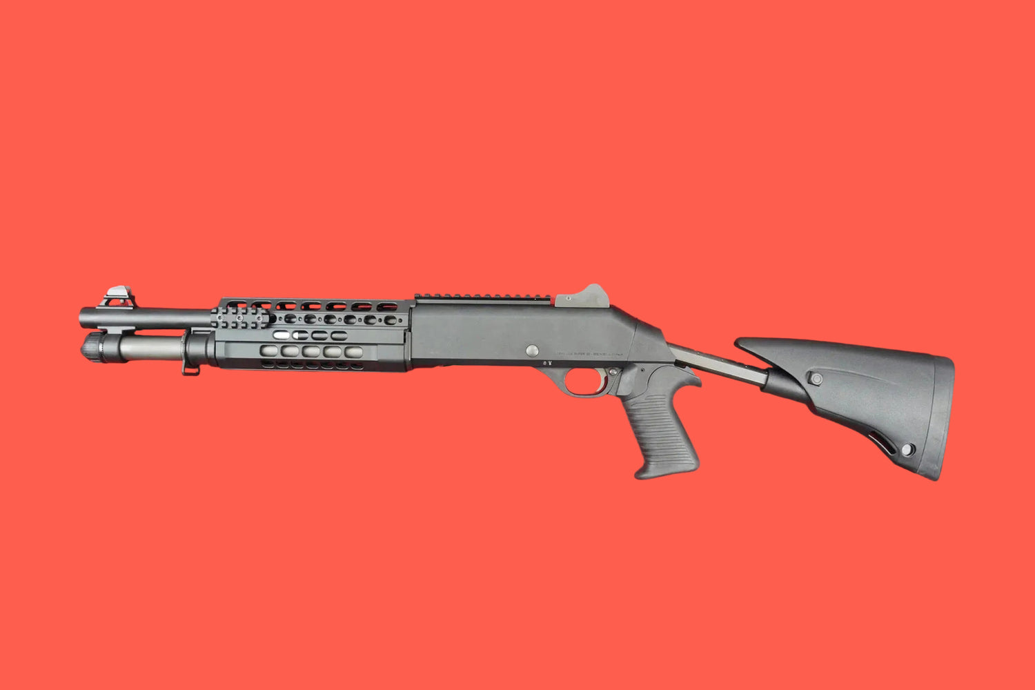 Benelli M4 Super 90 T Pro Black Flinte Selbstladeflinte – Seitenansicht links