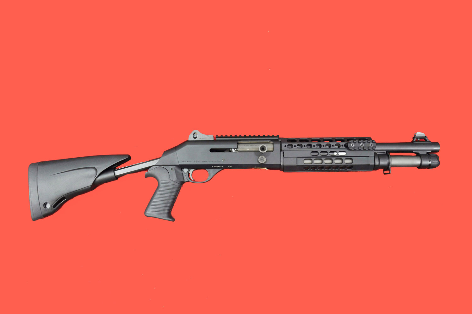 Halbautomatische Flinte Benelli M4 Super 90 T Pro Black 12/76