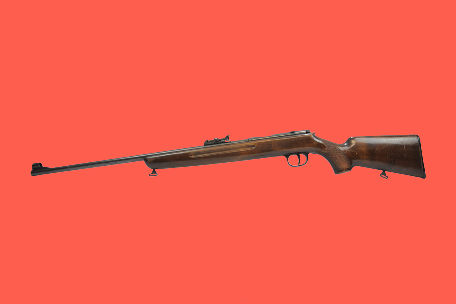 Einzellader Büchse Krico .22lr Ansicht Rechts