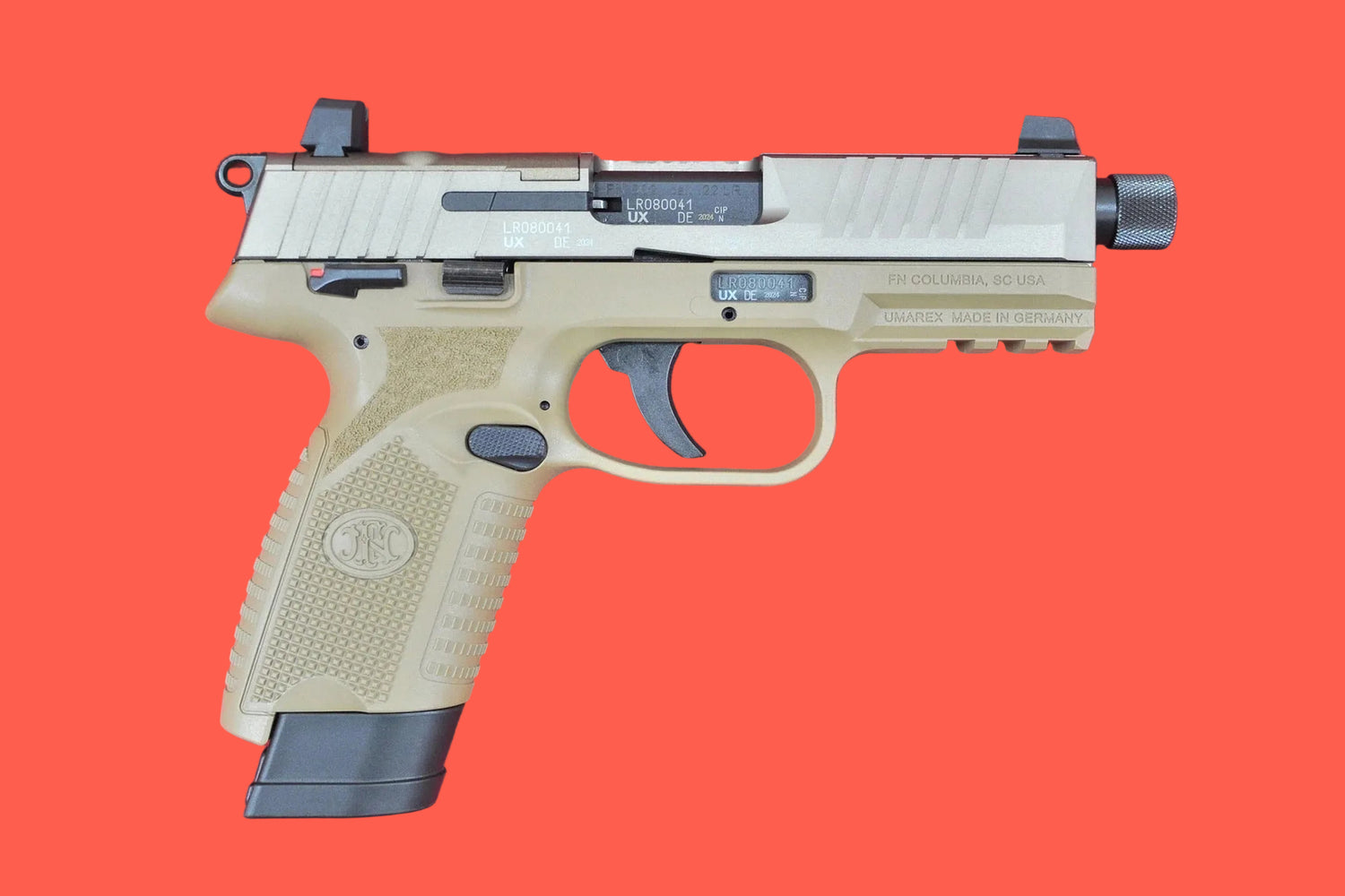 FN 502 T FDE .22 lr - Seitenansicht rechts