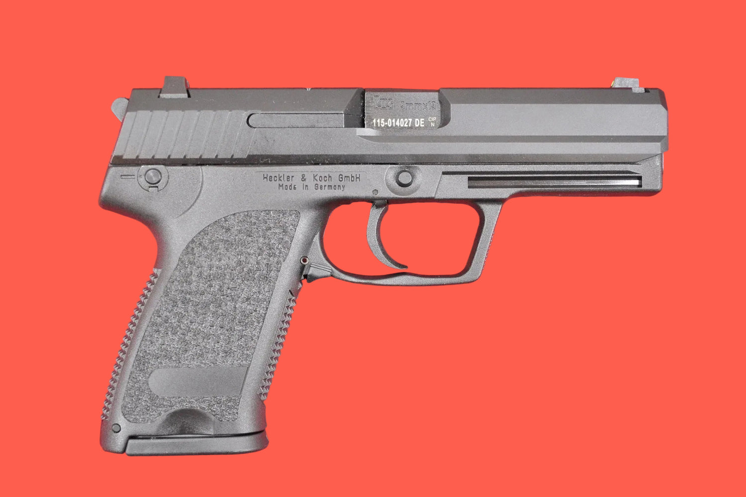 Heckler & Koch P8 A1 9mm Luger - Seitenansicht rechts