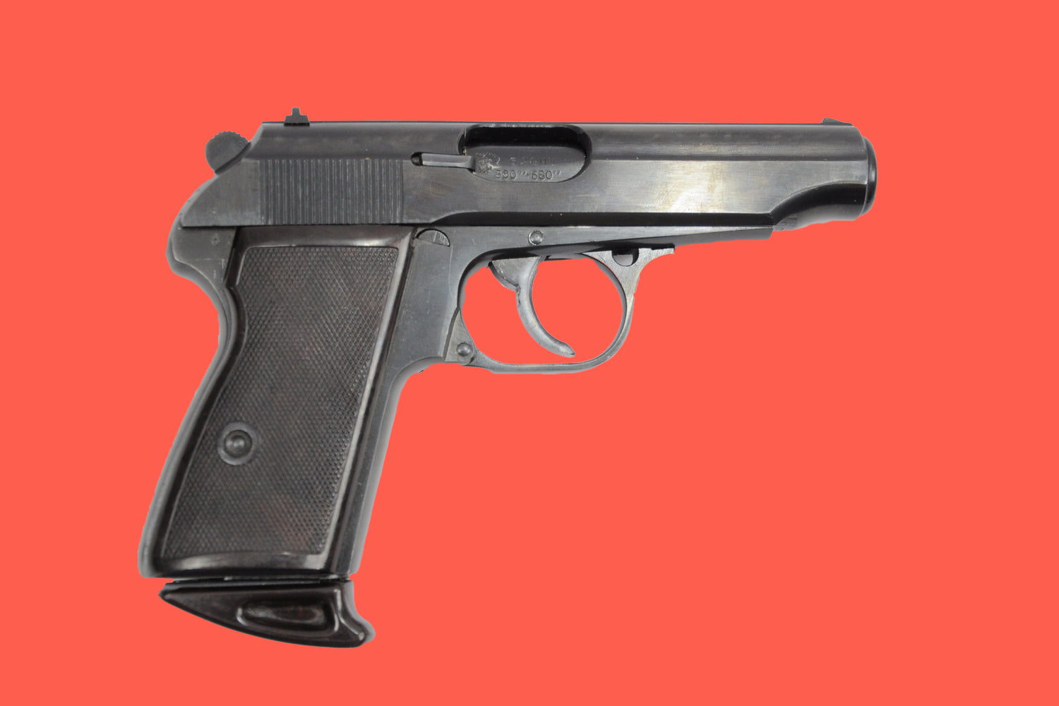 halbautomatische Pistole FEG 9mmBrowning kurz Ansicht - Rechts