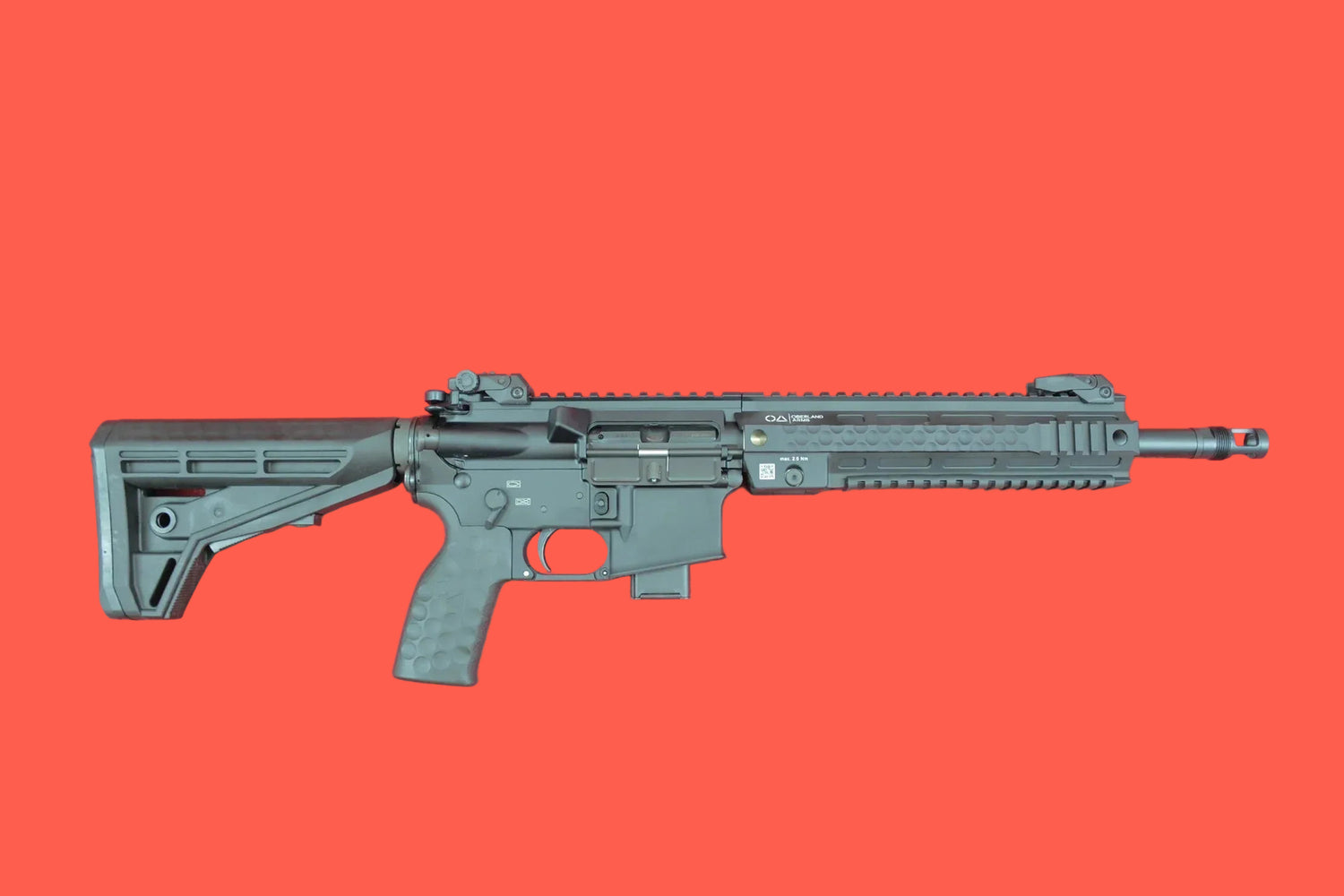 Oberland Arms Oa 15 Pr M9 Short 12 Heavy Barrel 9Mm Luger Buechse Selbstladebüchse Kaliber 9mm – Draufsicht