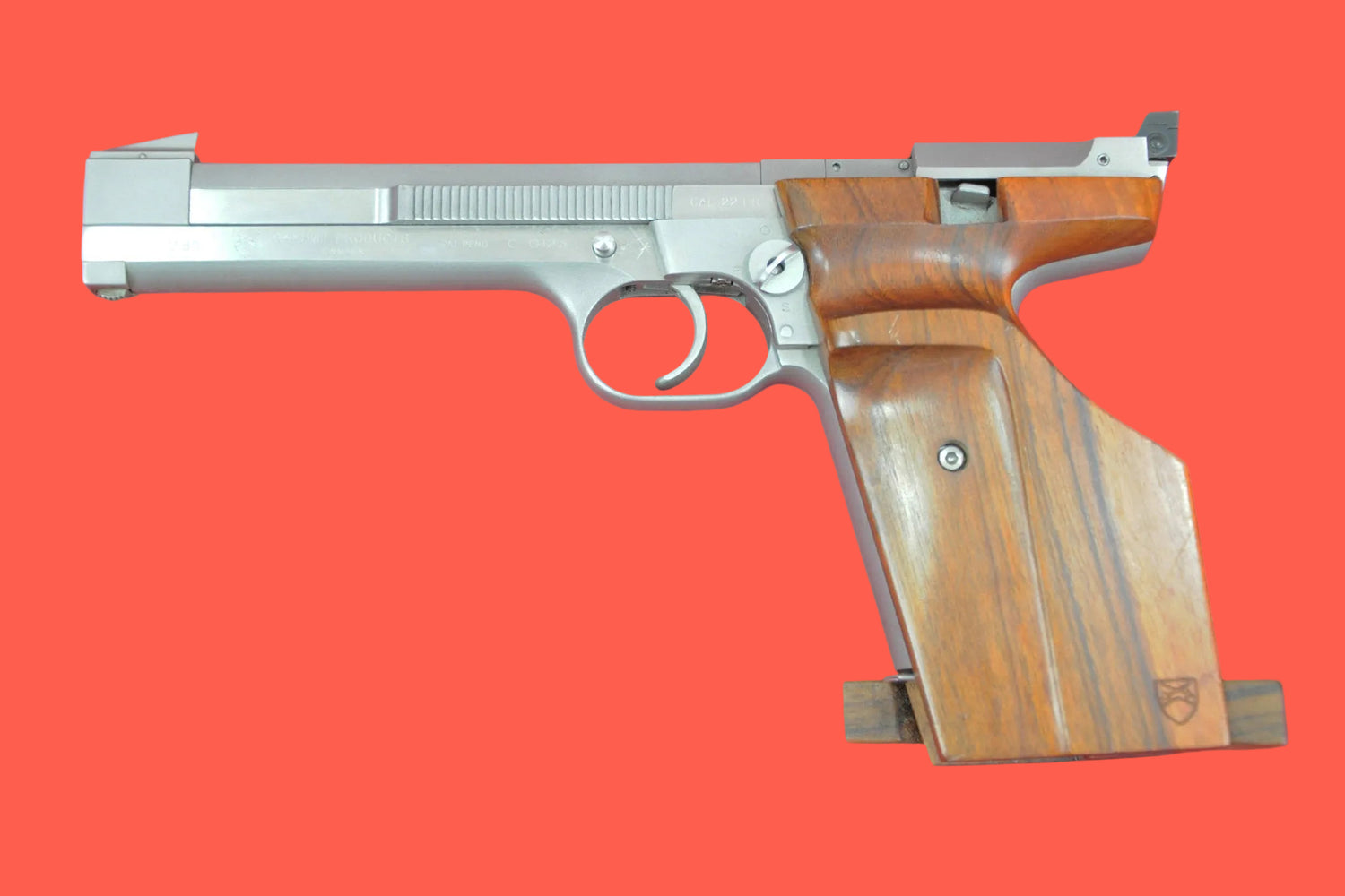 Halbautomatische Pistole Agner M80 .22 LR gebraucht - Seitenansicht links
