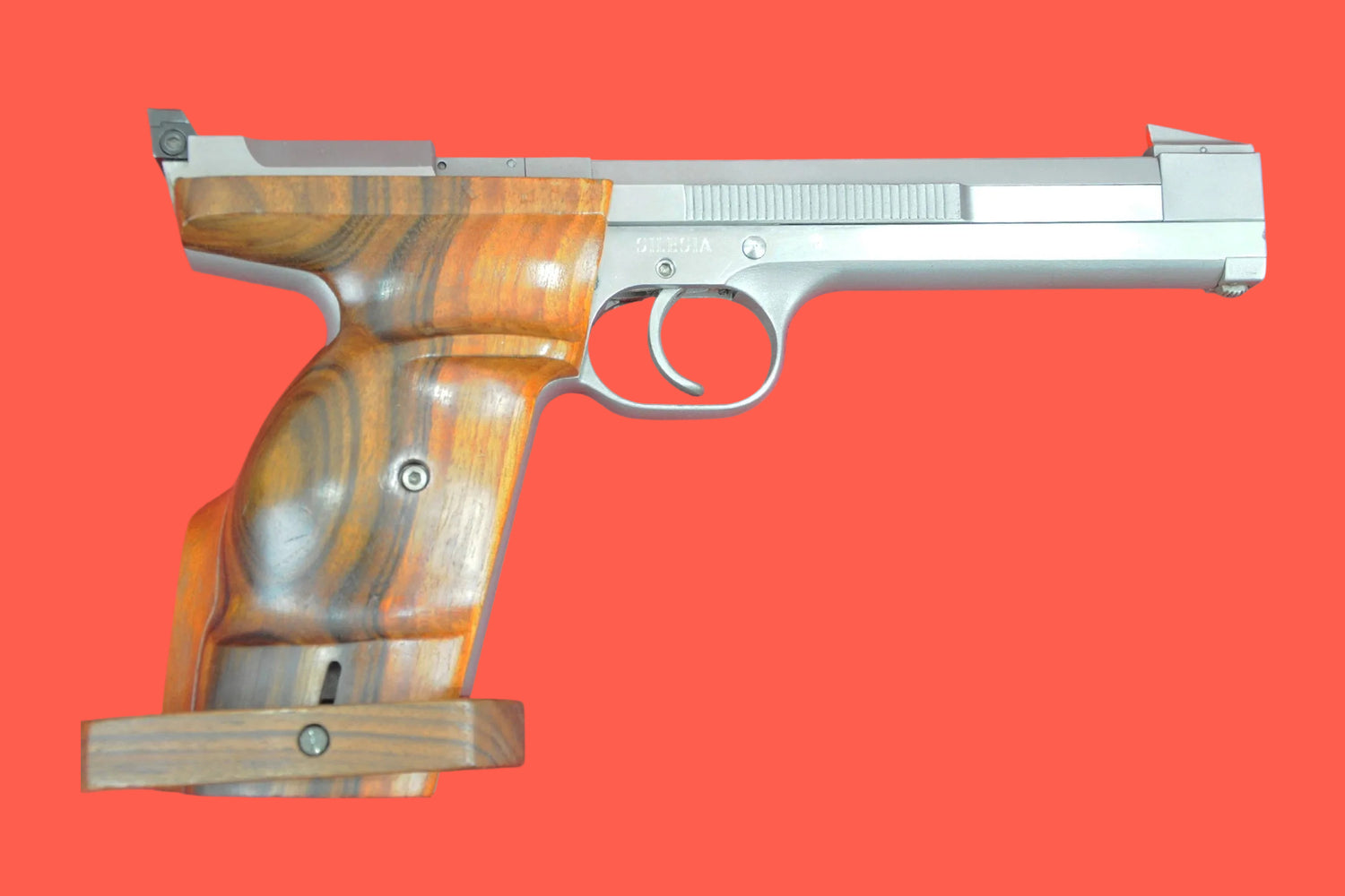 Halbautomatische Pistole Agner M80 .22 LR gebraucht - Seitenansicht rechts