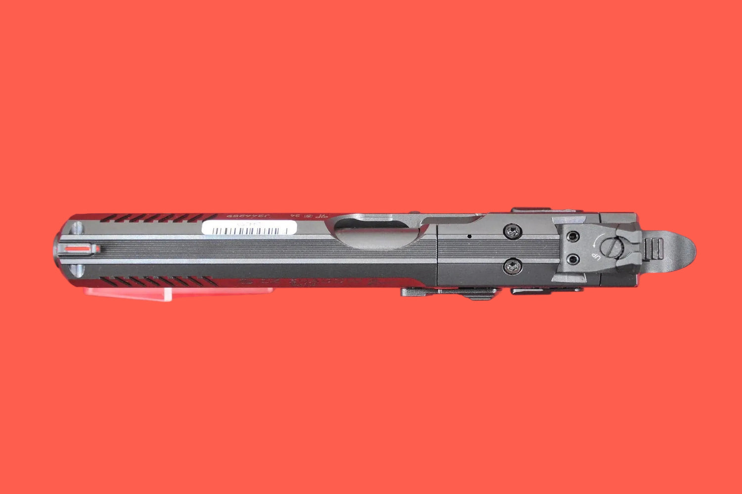 Halbautomatische Pistole CZ Shadow 2 OR 9mm Luger - Seitenansicht/Draufsicht