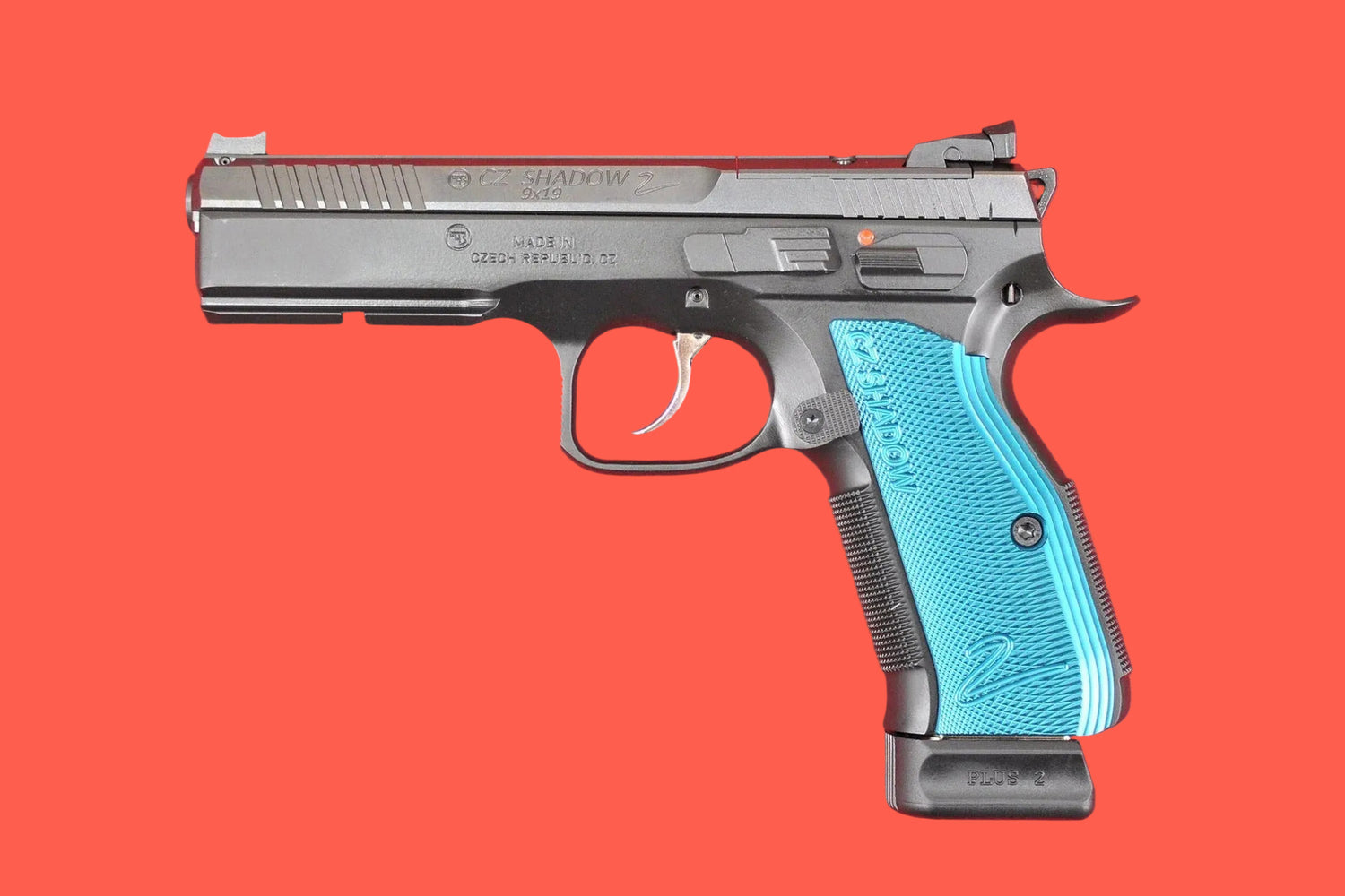 Halbautomatische Pistole CZ Shadow 2 OR 9mm Luger - Seitenansicht links