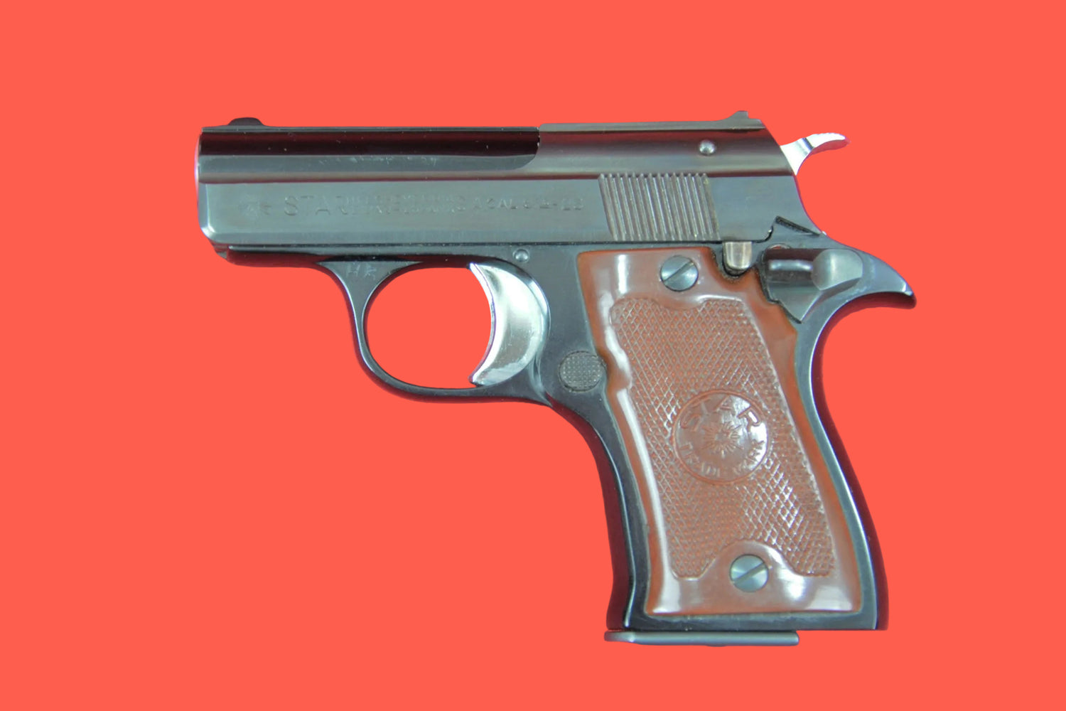 Halbautomatische Pistole Star Mod. Starlet 6,35 mm Browning gebraucht - Seitenansicht links