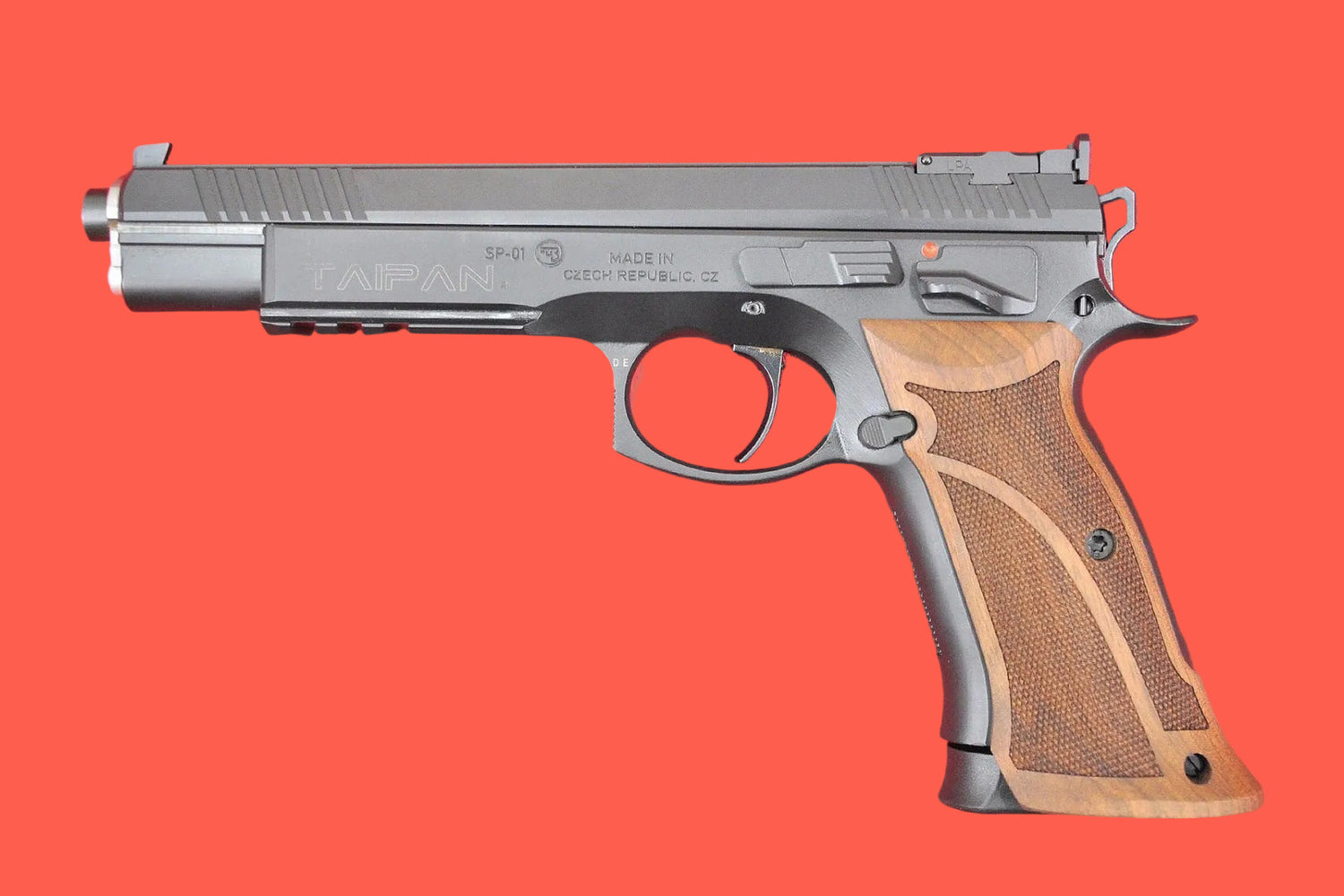 Halbautomatische Pistole Taipan Sport Pro Tuning 9mm Luger - Seitenansicht links