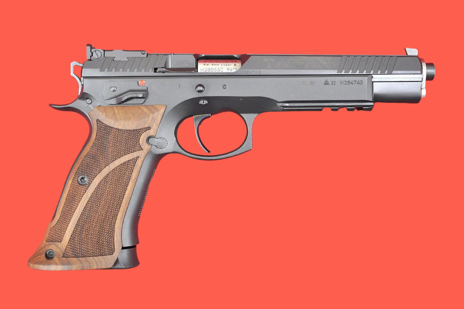 Halbautomatische Pistole Taipan Sport Pro Tuning 9mm Luger - Seitenansicht rechts