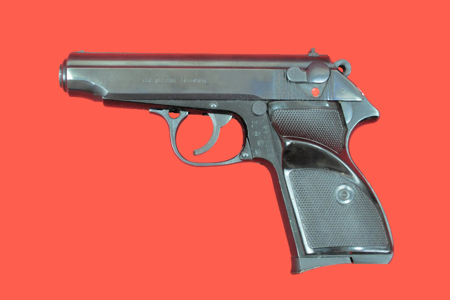 Halbautomatische Pistole Walther Klon 7,65 mm gebraucht - Seitenansicht links