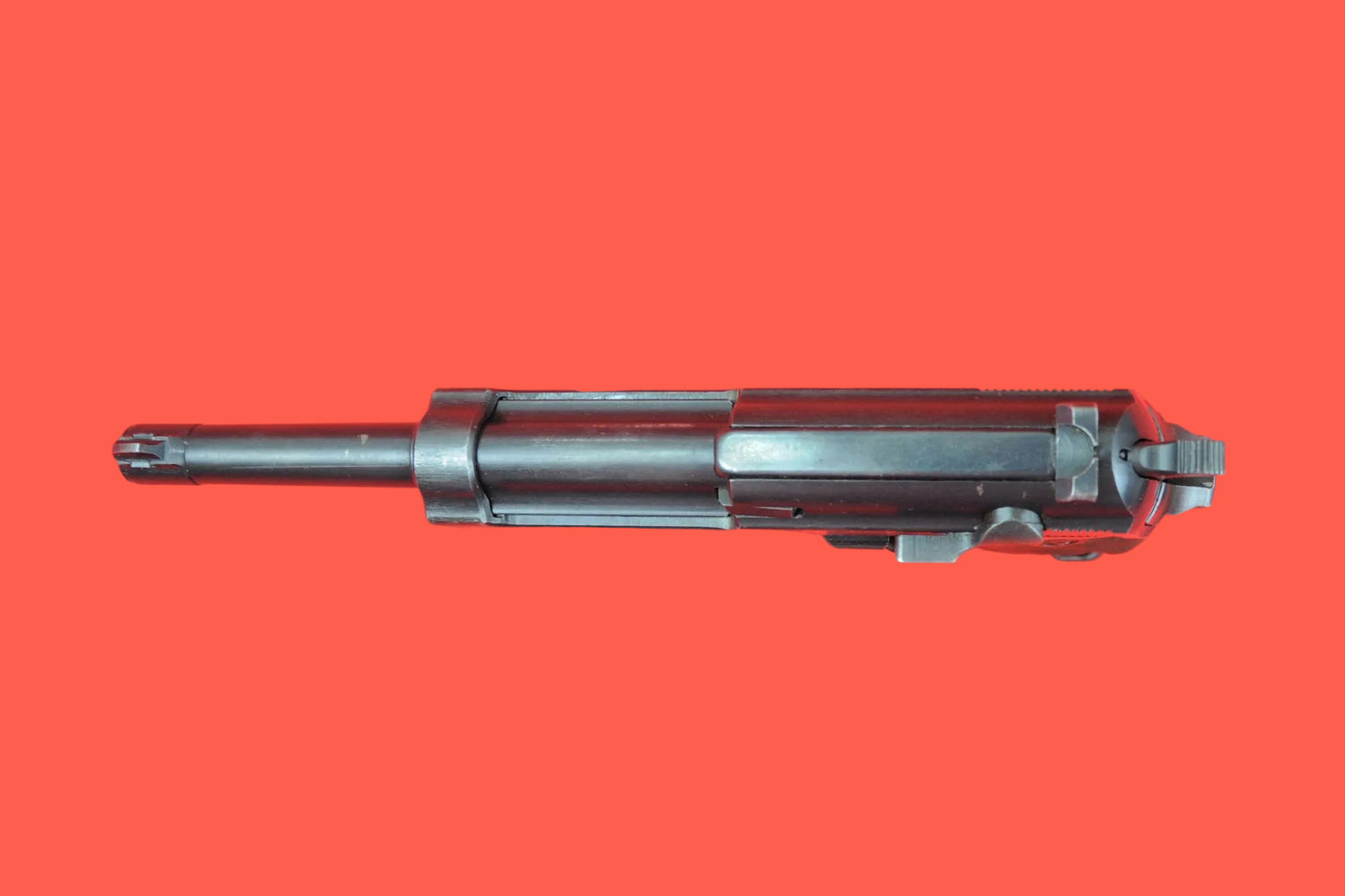 Halbautomatische Pistole Walther P38 9mm Luger gebraucht - Draufsicht