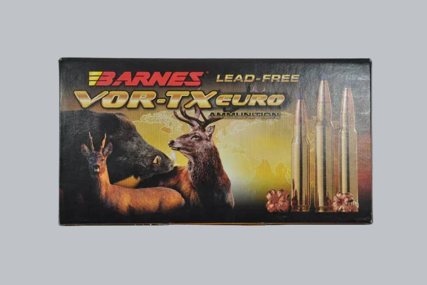 Munition Barnes Vor-TX Int. TTSX .308 Win. 130gr Munition, 8,4g/130gr Geschossgewicht, 20 Patronen Inhalt.