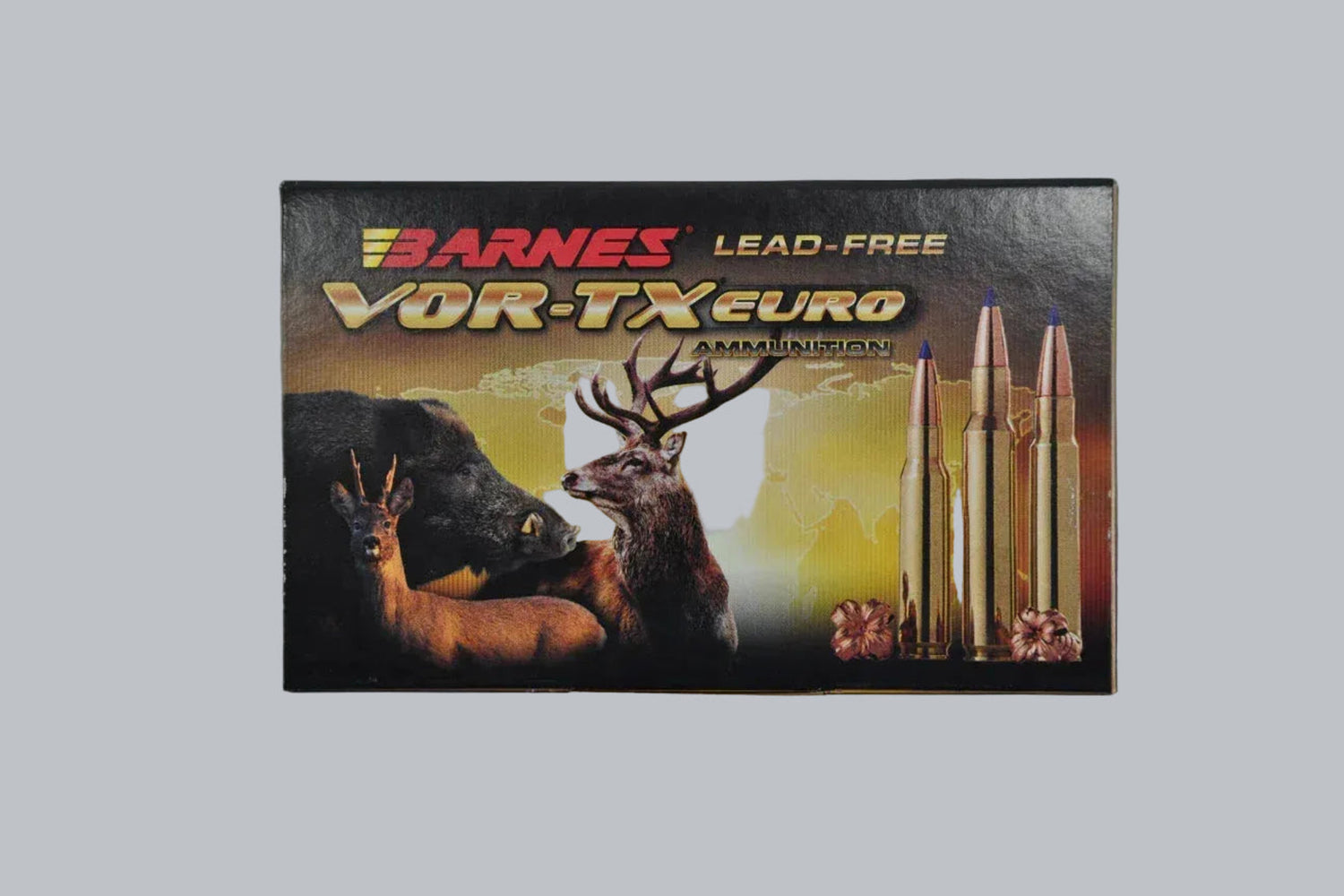 Munition Barnes Vor-TX Int. TTSX .30-06 Spring. 168gr Munition, 10,9g/168gr Geschossgewicht, 20 Patronen Inhalt.