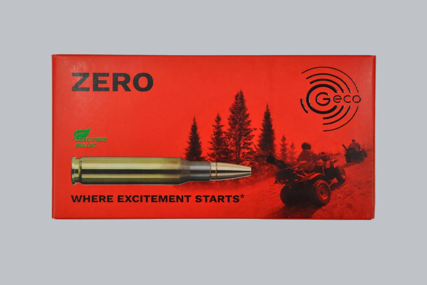 Munition Geco Zero .308 Win. 136gr Munition, 8,8g/136gr Geschossgewicht, 20 Patronen Inhalt.