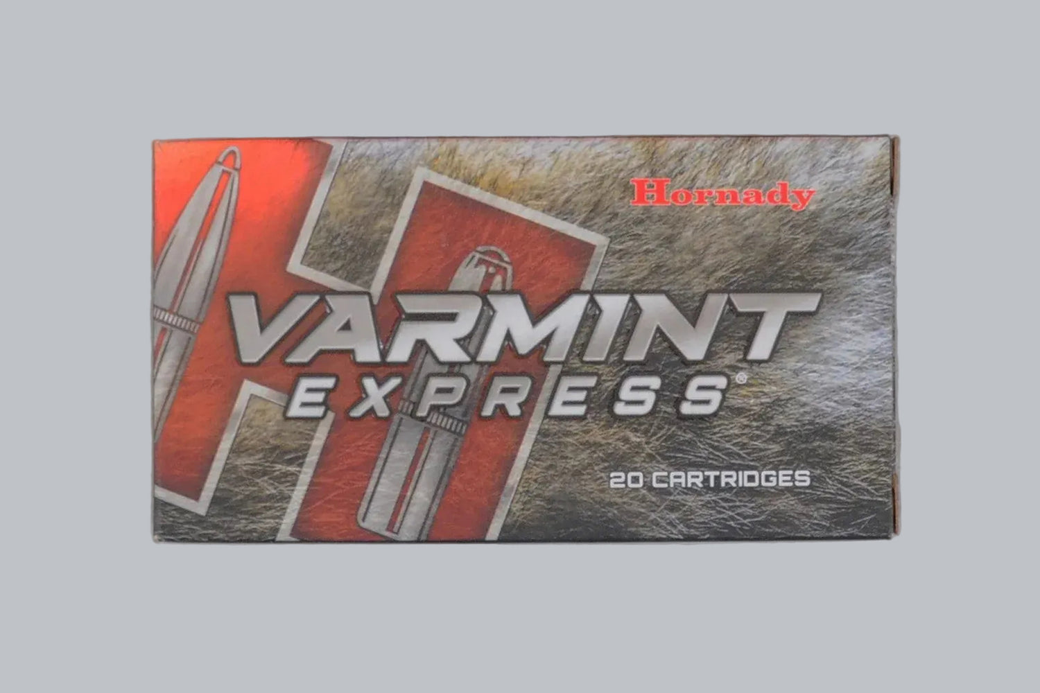 Munition Hornady Varmint Express V-Max .223 Rem 55 gr Munition, 3,6g/55gr Geschossgewicht, 20 Patronen Inhalt.