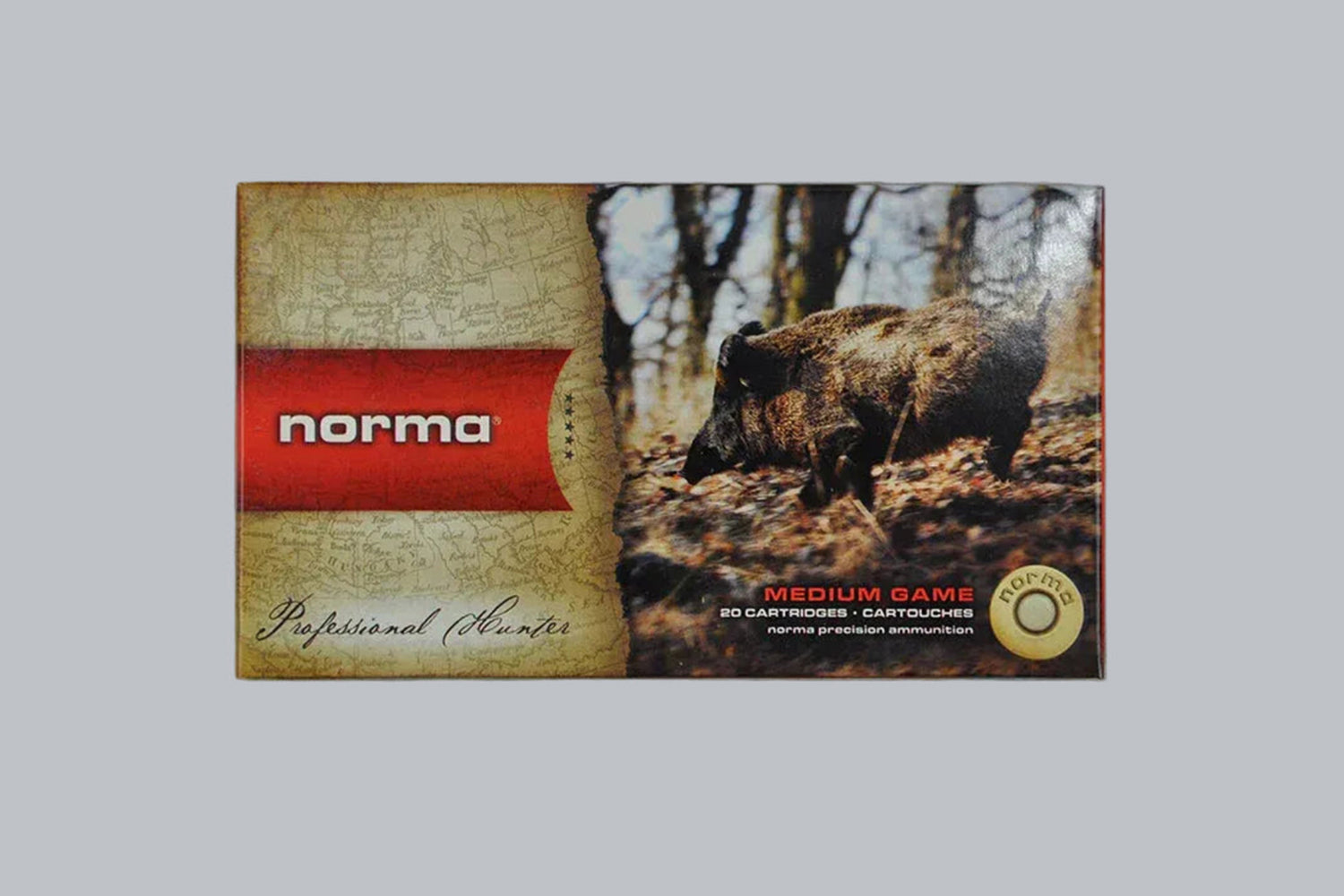 Munition Norma Tipstrike .308 Win. 170gr Munition, 11,0g/170gr Geschossgewicht, 20 Patronen Inhalt.