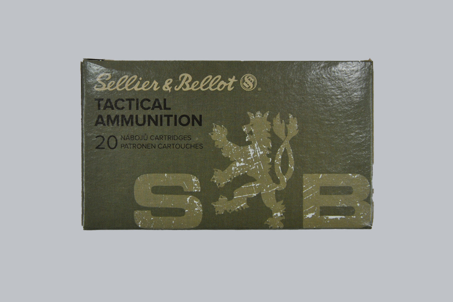 Munition Sellier & Bellot .300 AAC Blackout FMJ 147gr Munition, 9,5g/147gr Geschossgewicht, 20 Patronen Inhalt.