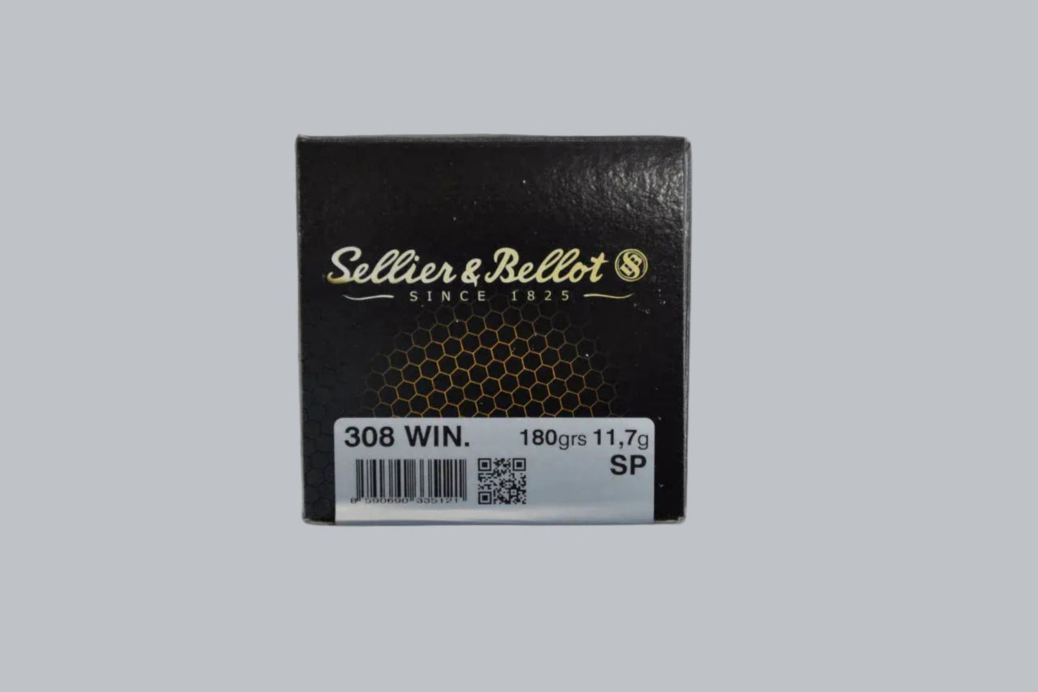 Munition Sellier & Bellot SP .308 Win. 180gr Munition, 11,7g/180gr Geschossgewicht, 50 Patronen Inhalt.