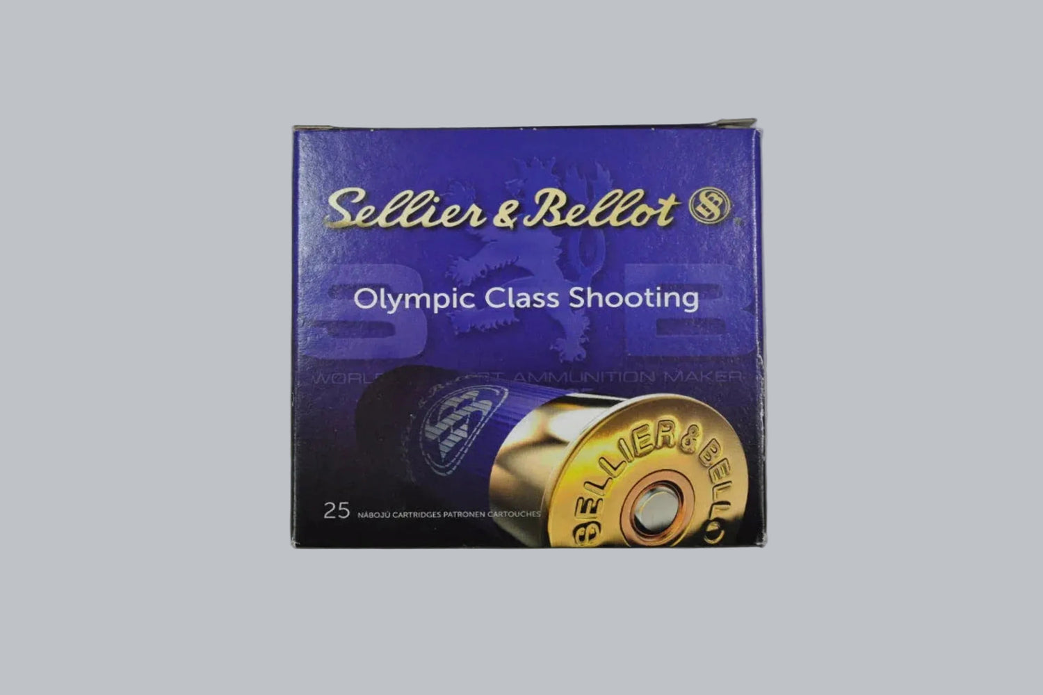 Munition Sellier & Bellot Subsonic Trap 12/67,5 2,4mm Munition, Geschossgewicht, 25 Patronen Inhalt.