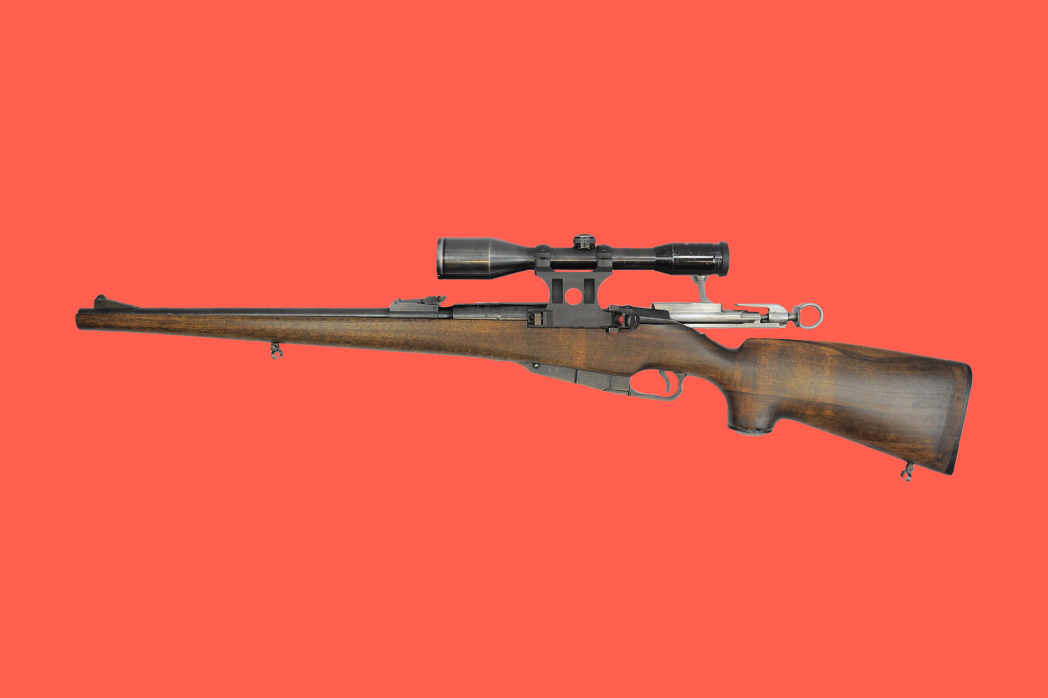 Repetierbüchse Mosin Nagant M44 Polen 1953 7,62x54R gebraucht Ansicht - Links