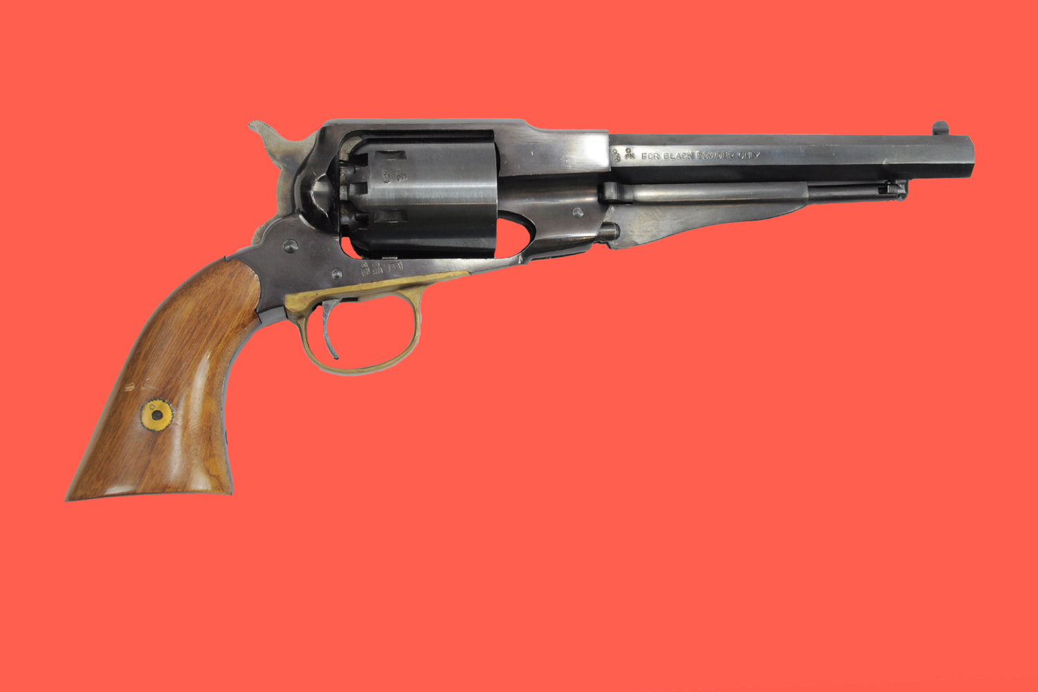 Perkussionsrevolver Euroarms Remington .36 Blackpowder Ansicht Rechts