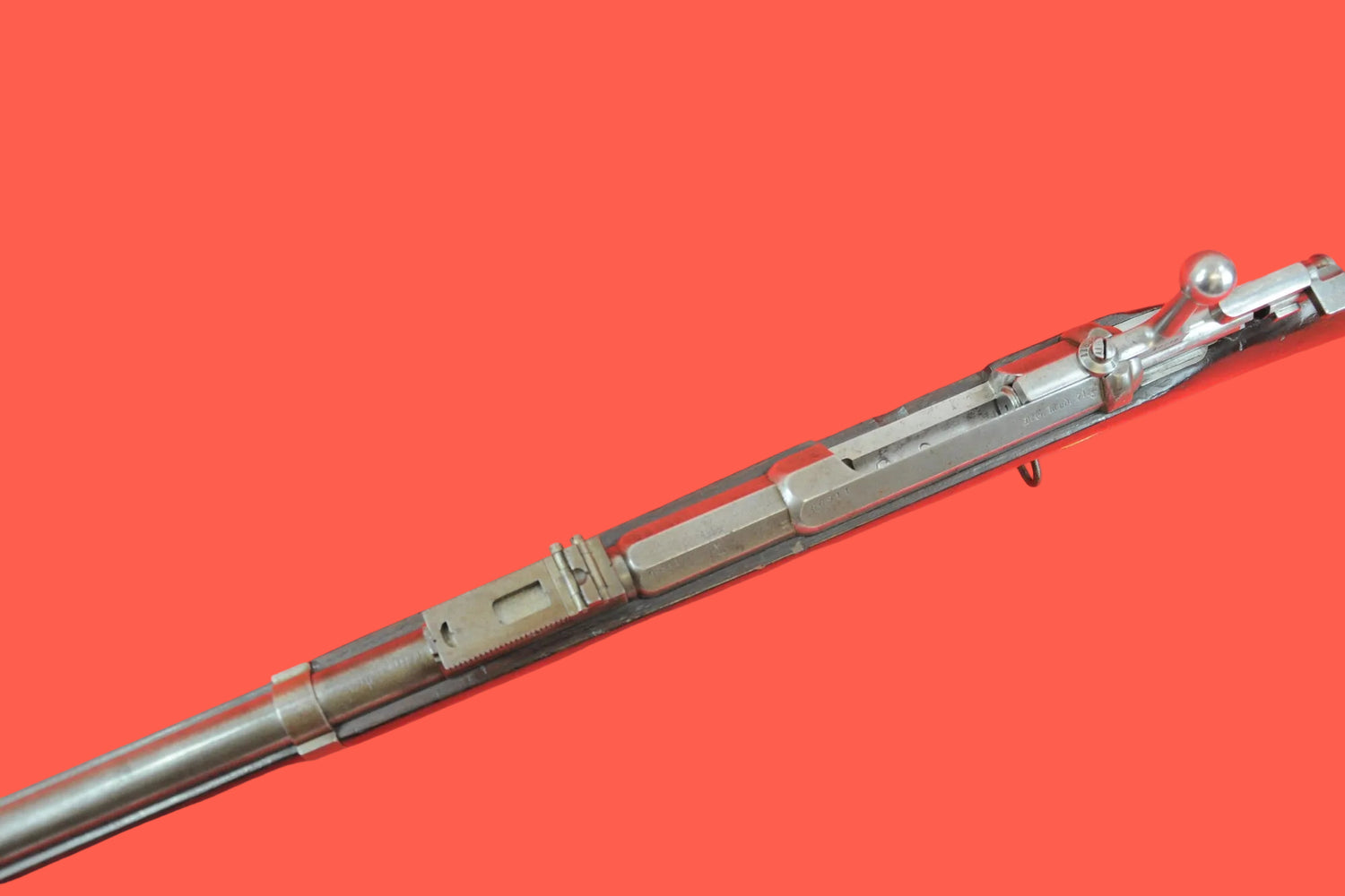 Repetierbüchse Amberg 11 mm Mauser gebraucht - Verschluss