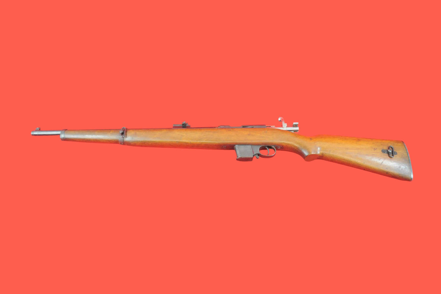Repetierbüchse Bergmann 9mm gebraucht - Links