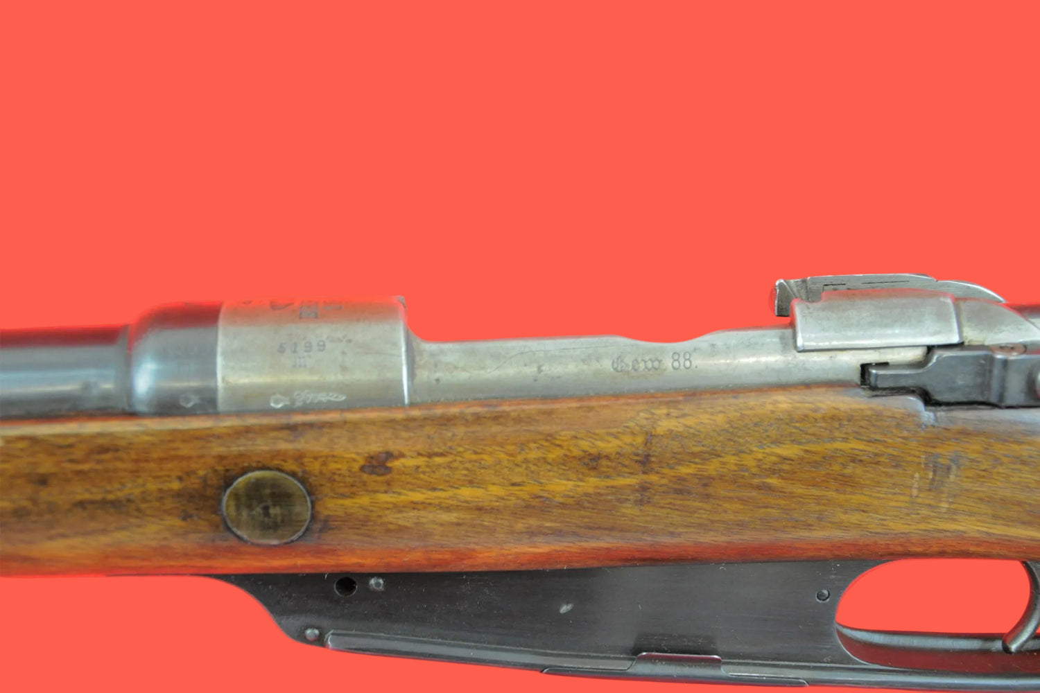 Repetierbüchse Erfurt Gewehr 88 8x57IS gebraucht - Seitenansicht