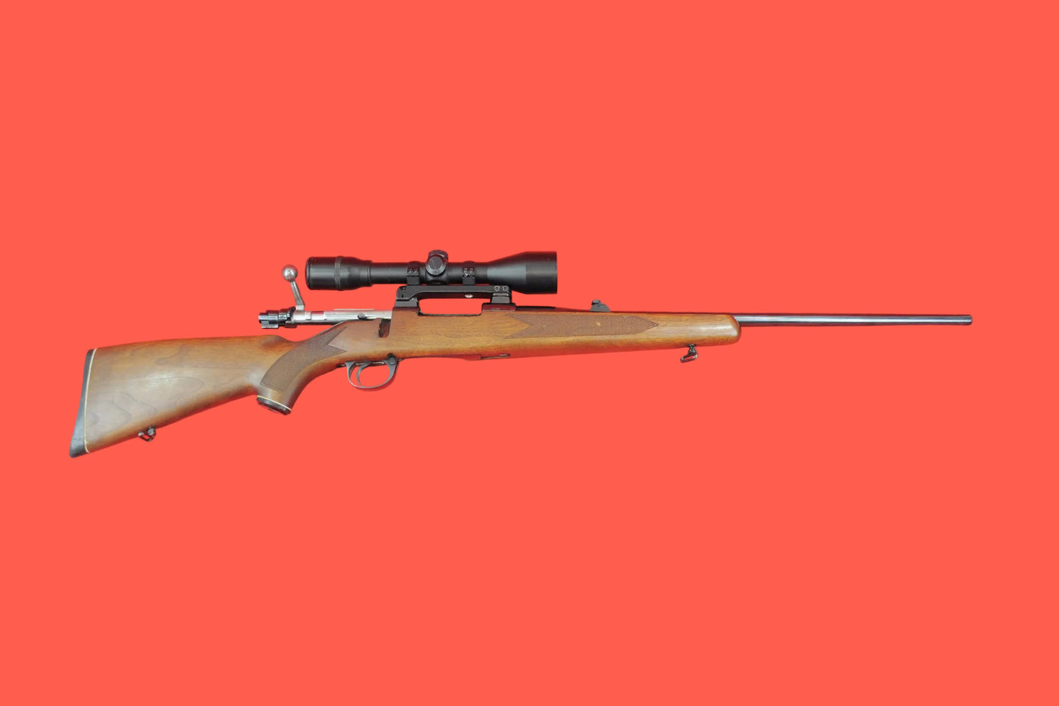 Repetierbüchse Luger 98er 9,3x62 gebraucht - Seitenansicht rechts