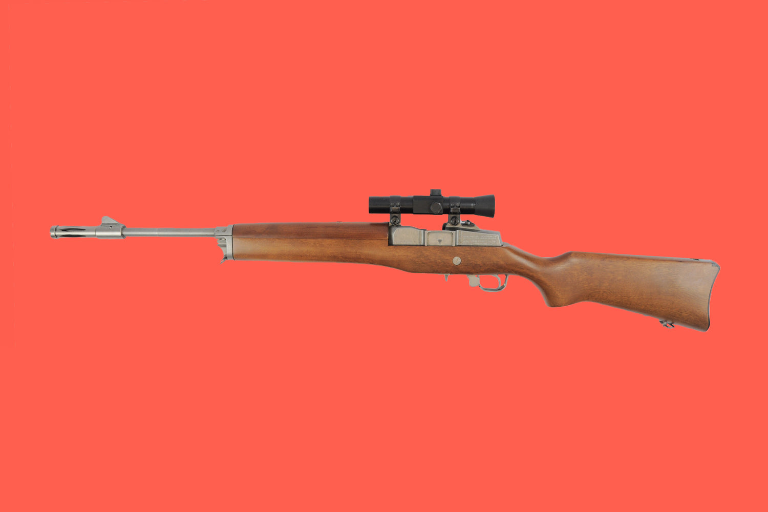 Repetierbüchse Ruger Mini Kal. 223Rem Ansicht - Links