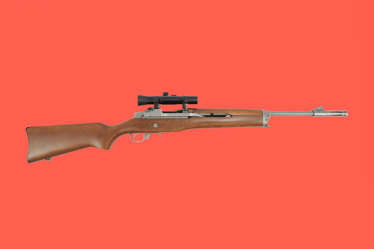 Repetierbüchse Ruger Mini Kal. 223Rem Ansicht - Rechts