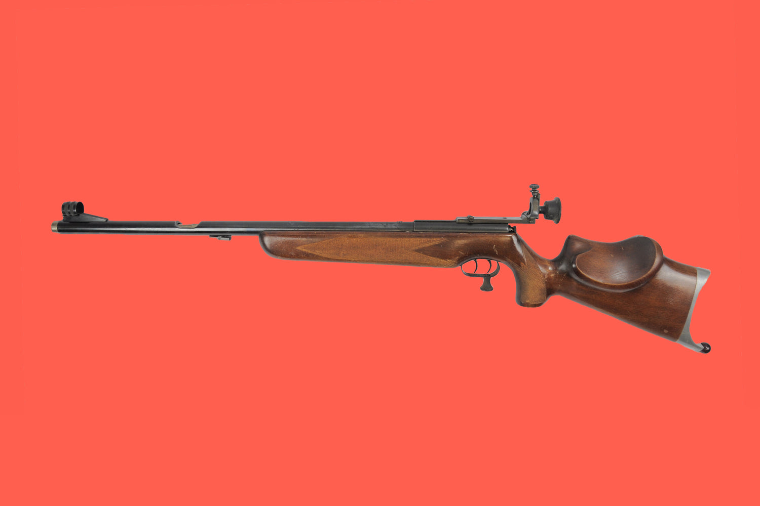 Repetierbüchse Schmidt HW9 Kal. 4mm Ansicht Links