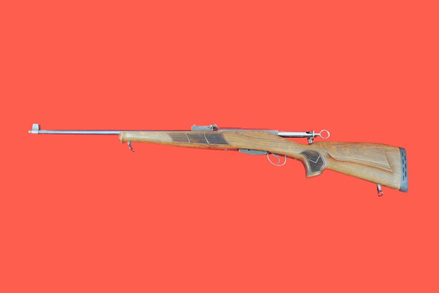 Repetierbüchse Schmidt Rubin K31 7,5x55 SE gebraucht - Seitenansicht links