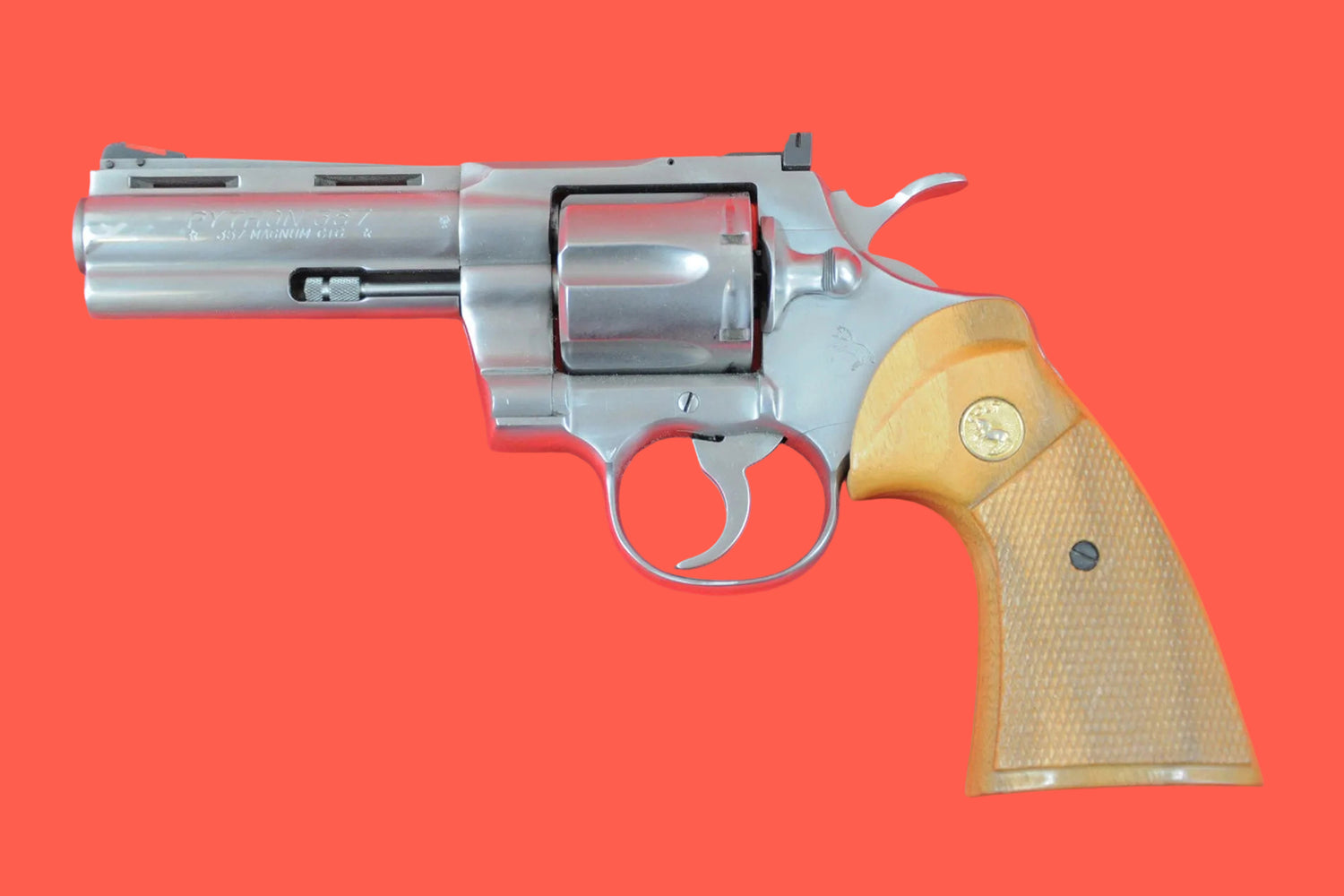 Revolver Colt Python 4 .357 Mag. gebraucht - Seitenansicht links