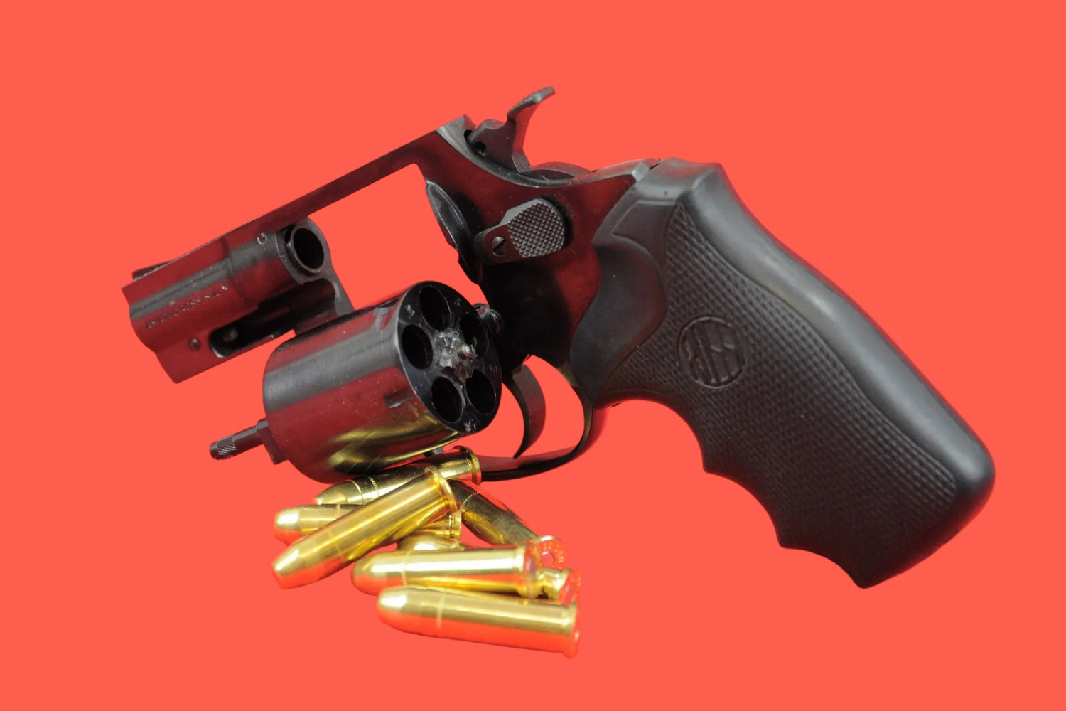 Revolver Rossi .38 Special gebraucht - Seitenansicht/Draufsicht