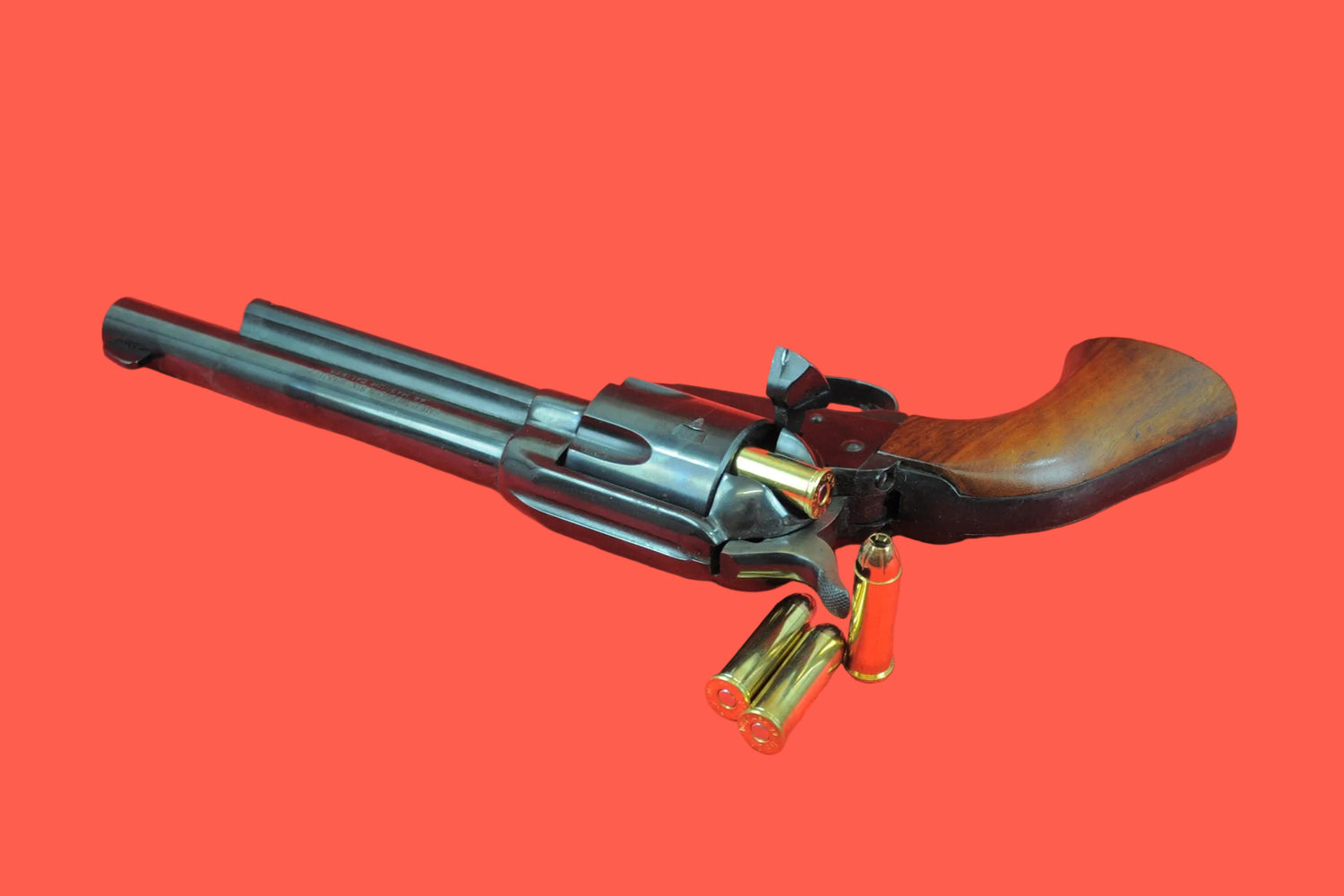 Revolver Sauer & Sohn Western Six Shooter .44 Mag gebraucht - Seitenansicht/Draufsicht