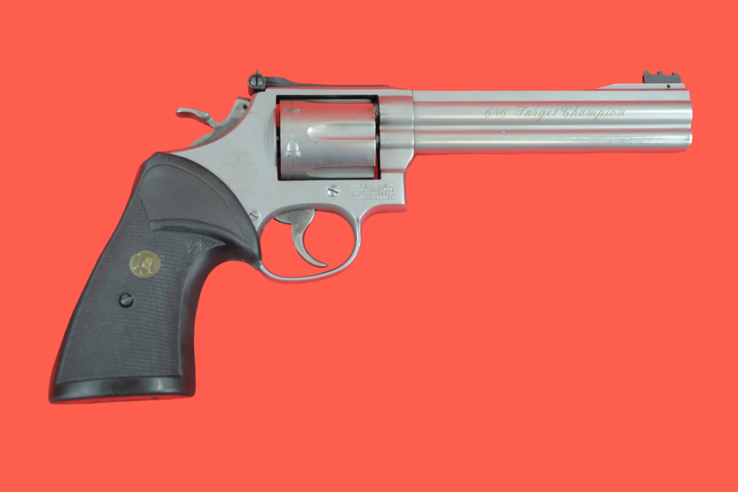 Revolver Smith & Wesson 686-4 Target Champion .357 Mag. gebraucht - Seitenansicht rechts