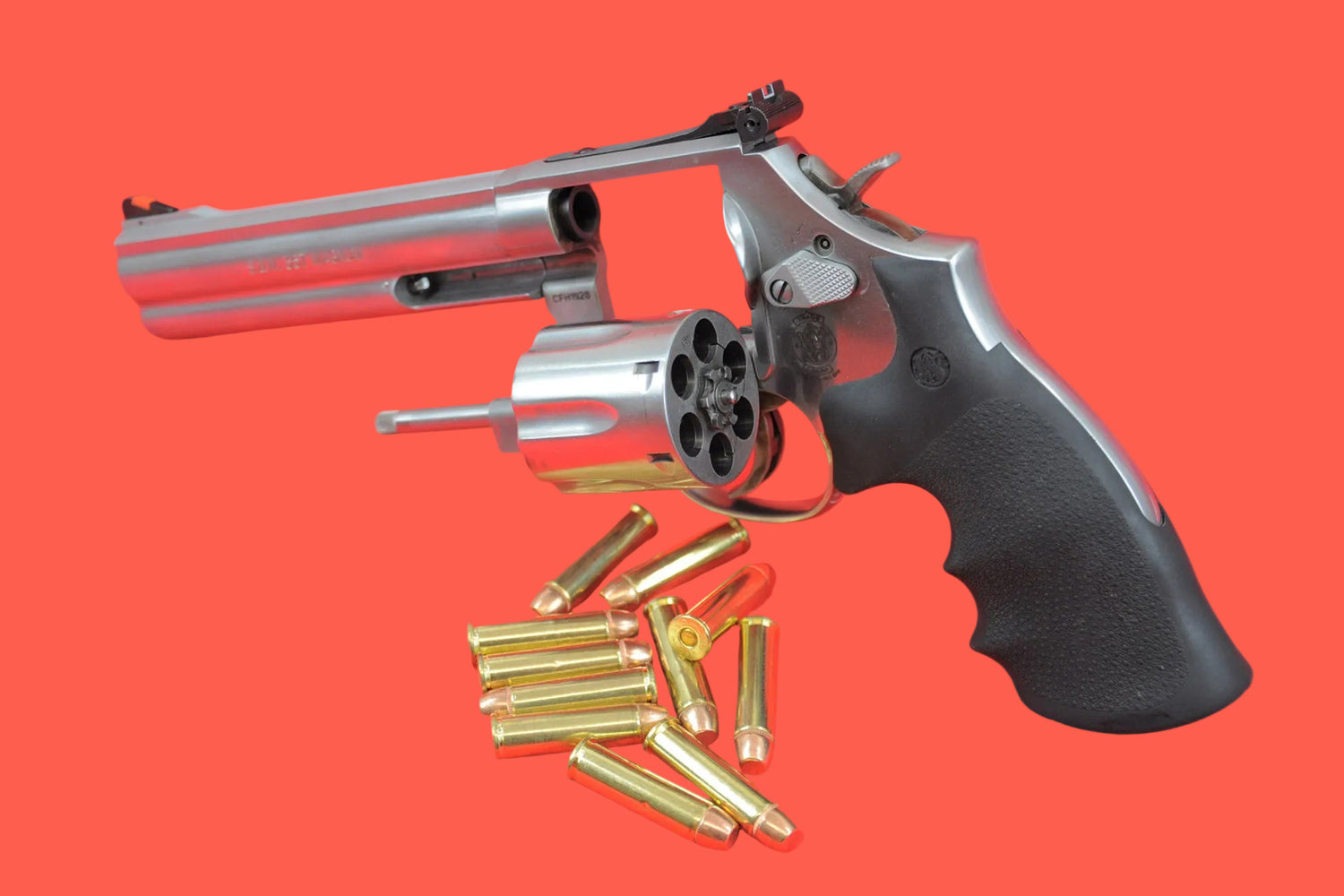 Revolver Smith & Wesson Mod. 686-6 .357 Mag. gebraucht - Seitenansicht