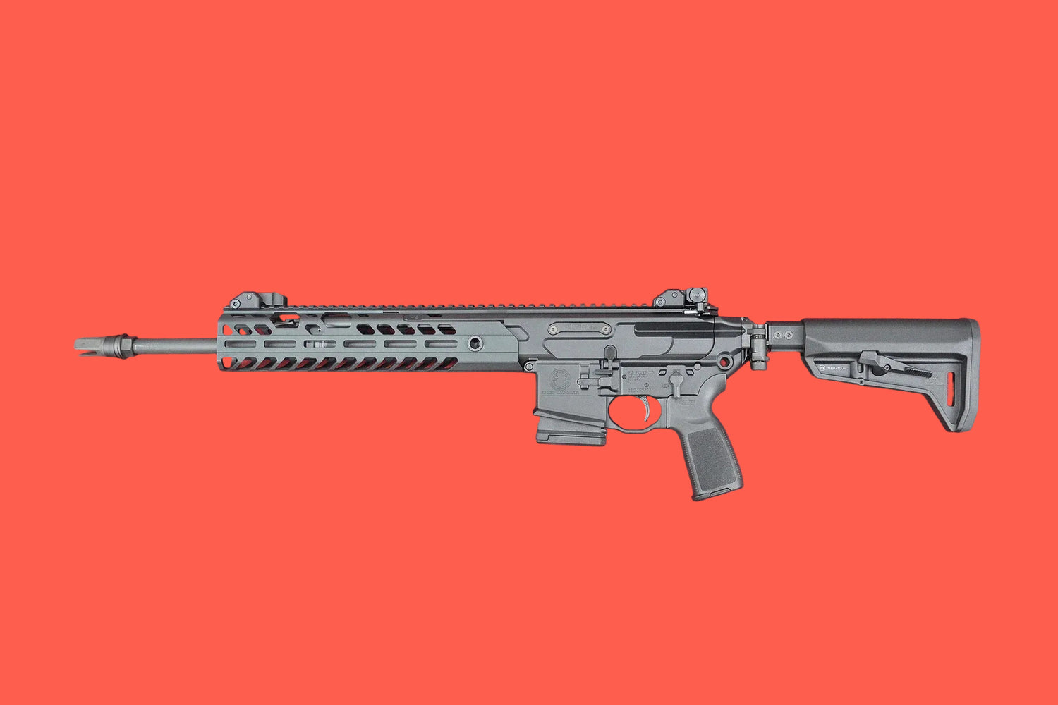 Sig Sauer X Virtus Patrol 16 6 223 Rem Buechse Sig Sauer Mcx Virtus Patrol 16 6 223 Rem Buechse Selbstladebüchse – Seitenansicht links