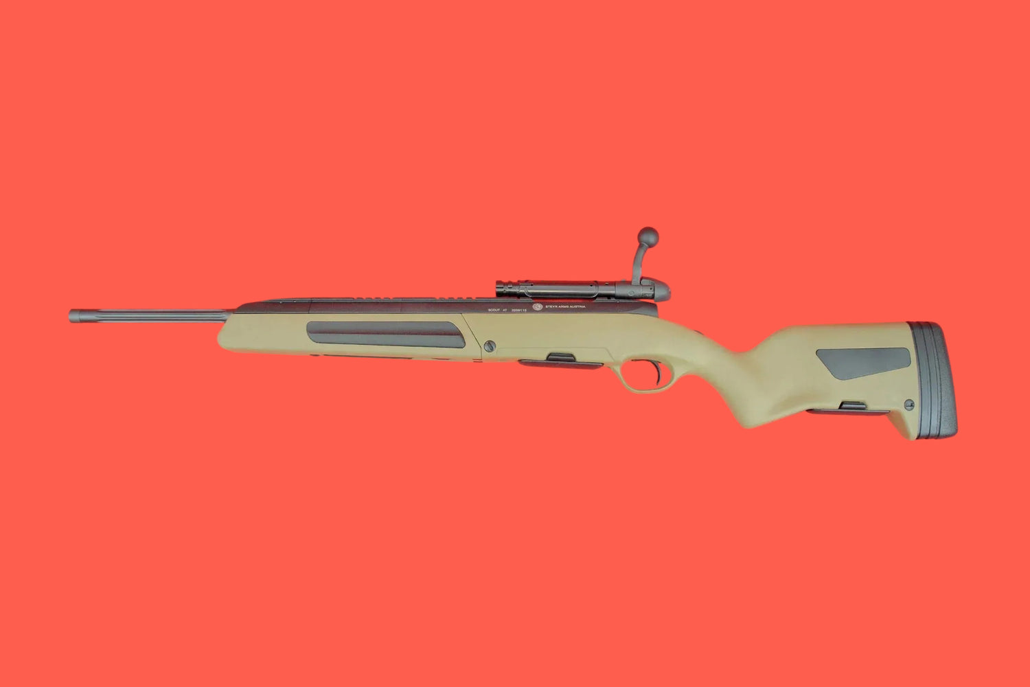 Steyr Scout Rifle Mud 6 5Mm Creedmoor Buechse Selbstladebüchse Kaliber 5mm – Seitenansicht links