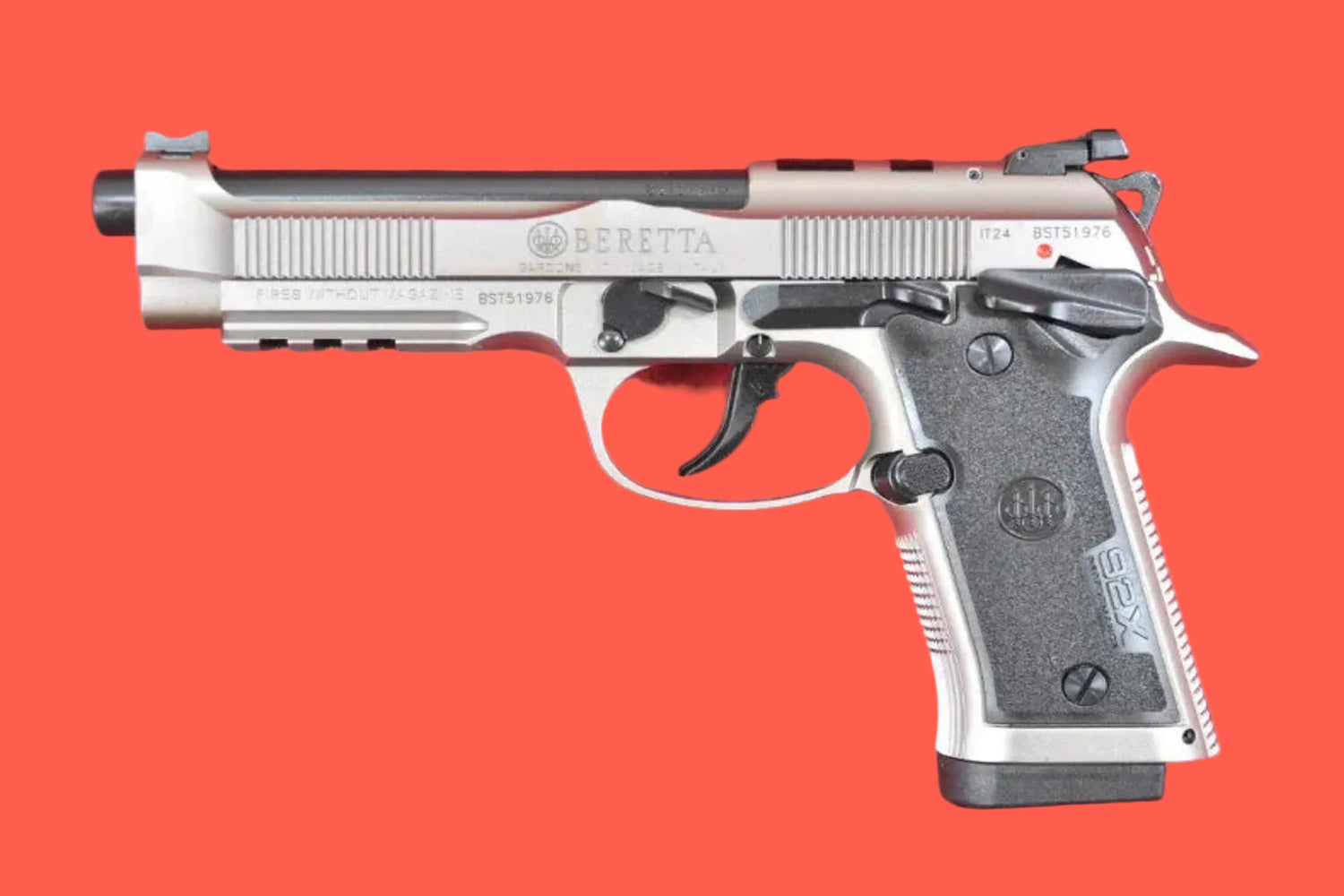 Beretta 92X Performance Production Rdo 9Mm Luger Pistole Sportpistole Kaliber 9mm – Seitenansicht links