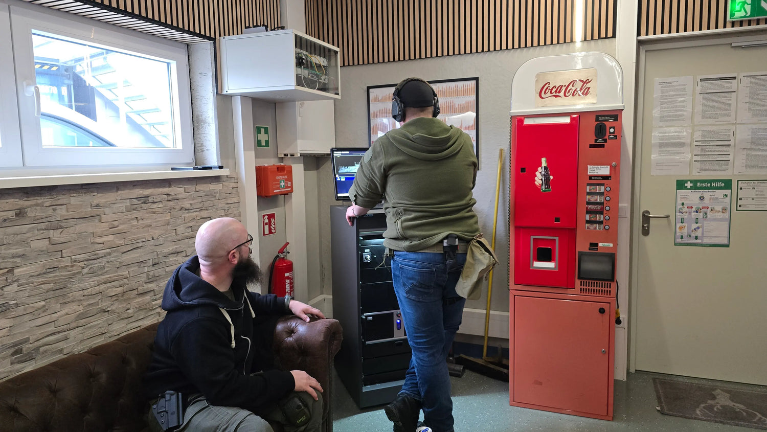 Bedienung der Milo Software im  Vorraum