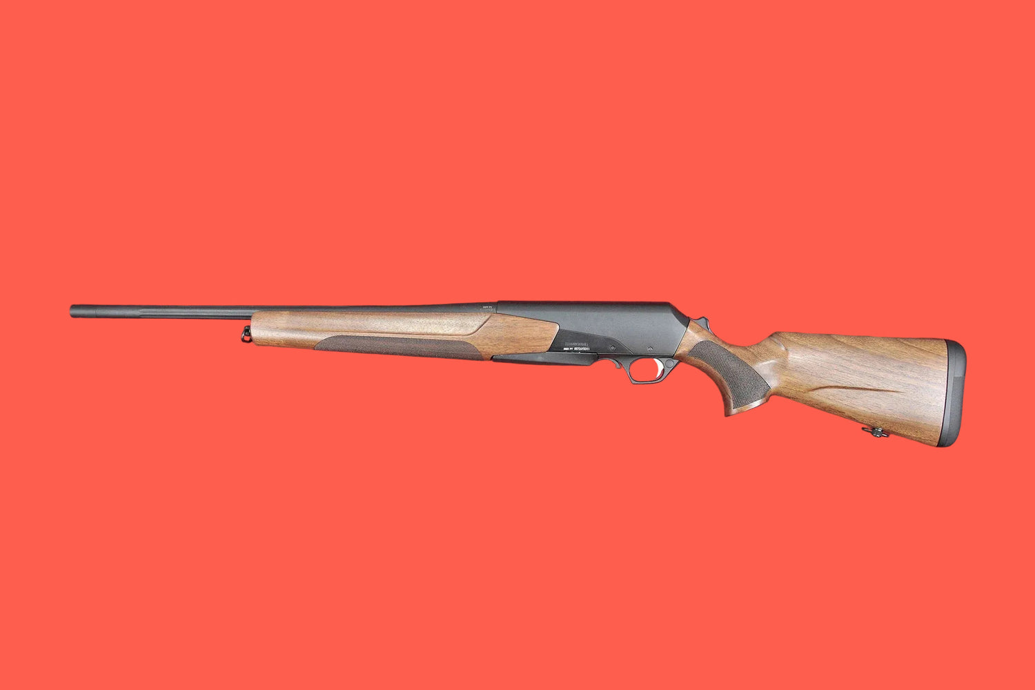 Browning Bar 4X Action Hunter Threaded 20 308 Win Buechse Selbstladebüchse – Seitenansicht links