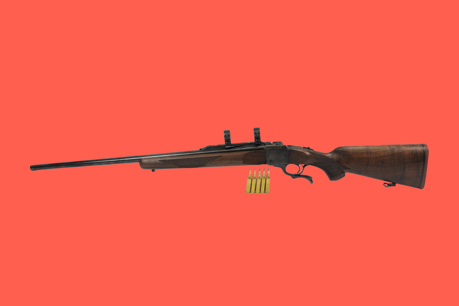Büchse Ruger 1 Kal. 243Win Ansicht - Seite