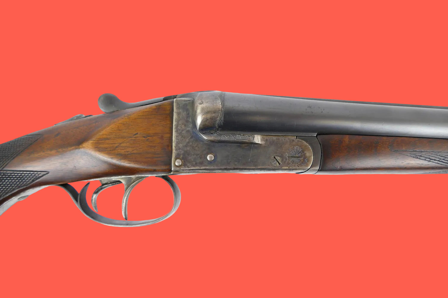 Doppelflinte AYA 16/70 gebraucht - Seitenansicht