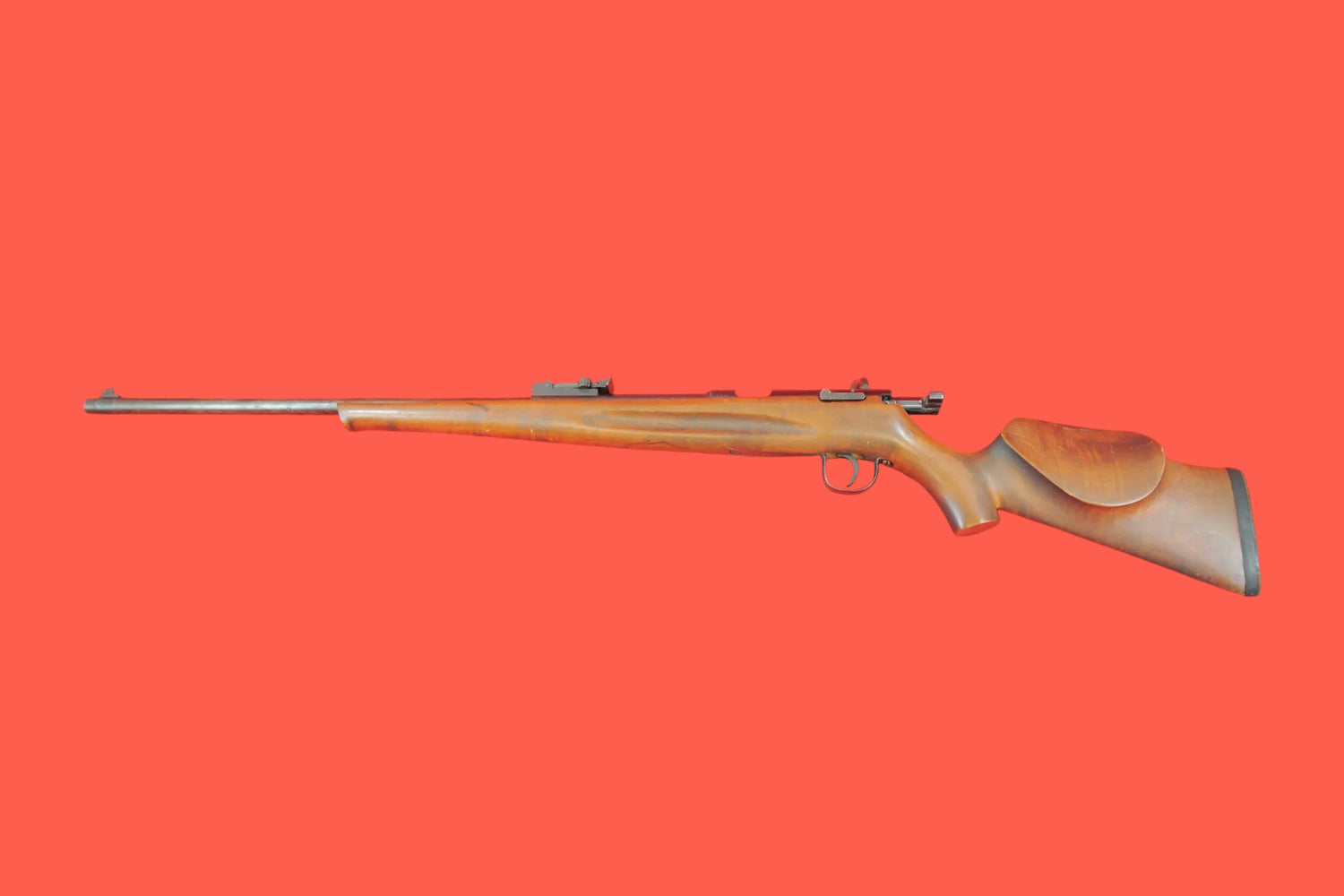 Einzellader‑Büchse Anschütz Mod. Germania Sport .22 LR gebraucht - Seitenansicht links