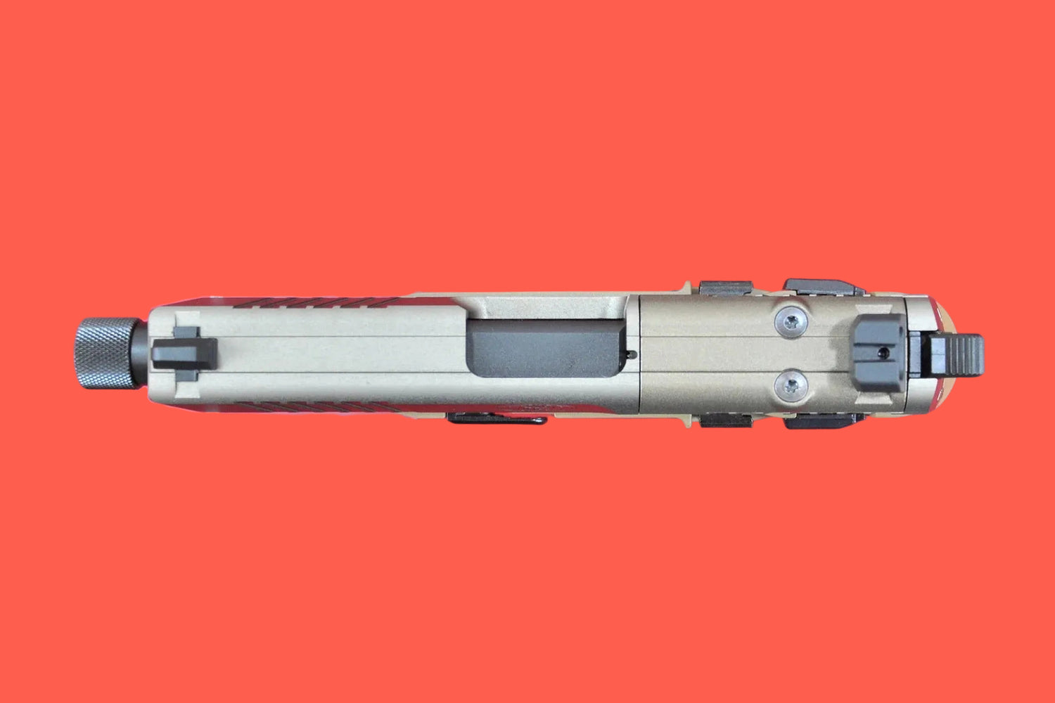 FN 502 T FDE .22 lr - Seitenansicht/Draufsicht