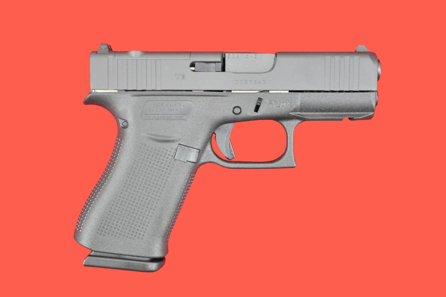 Glock 43x R/FS MOS 9mm Luger - Seitenansicht rechts