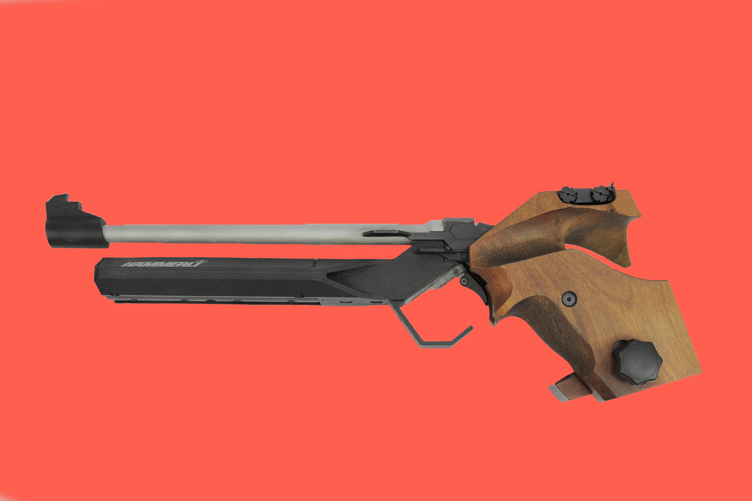 halbautomatische Pistole Hämmerli 160 .22lr Ansicht - Links